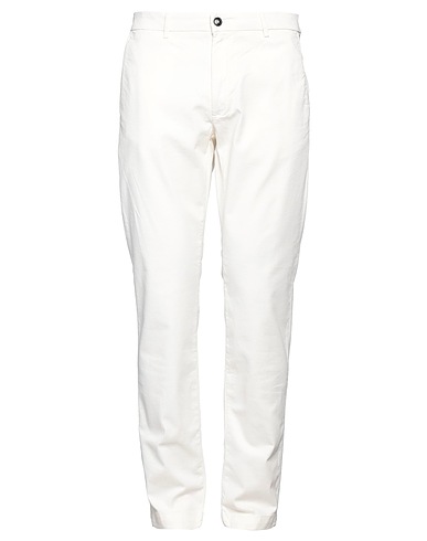 LIU •JO MAN Pantalone Off white 78% Cotone, 20% Poliestere, 2% Elastan