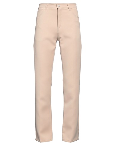 COURRÈGES 5-pocket Beige 83% Polyester, 17% Acetate