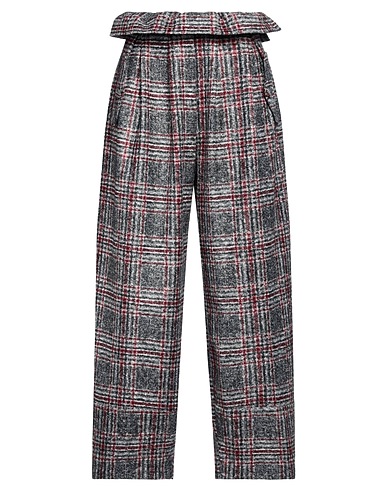 STELLA JEAN Casual trouser Grey 54% Acrylic, 24% Virgin Wool, 22% Polyester