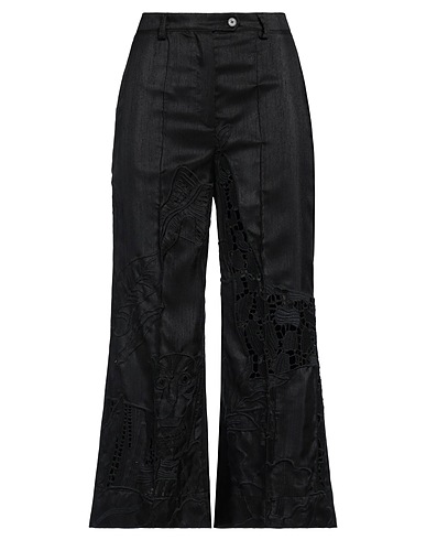 STELLA JEAN Casual trouser Black 100% Polyester
