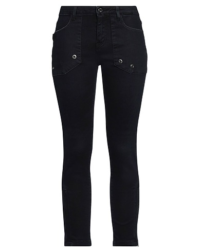 ZADIG&VOLTAIRE Denim trousers Midnight blue 94% Cotton, 4% Polyester, 2% Elastane, Cowhide