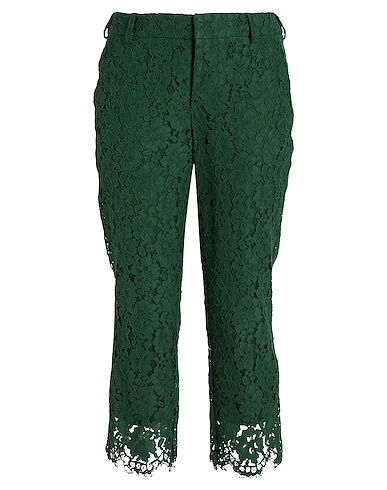 ZADIG&VOLTAIRE パンツ ダークグリーン コットン 82% / ナイロン 18%