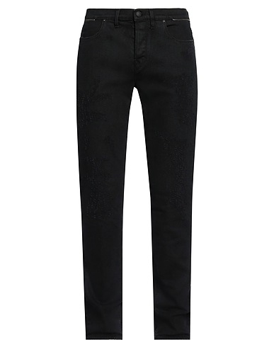 ZADIG&VOLTAIRE Denim trousers Black 98% Cotton, 2% Elastane