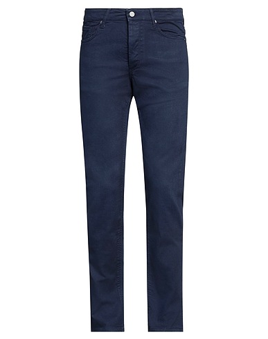 ZADIG&VOLTAIRE Denim trousers Navy blue 98% Cotton, 2% Elastane