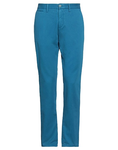 ZADIG&VOLTAIRE Chinos Verde petrolio 100% Cotone, Pelle di bovino