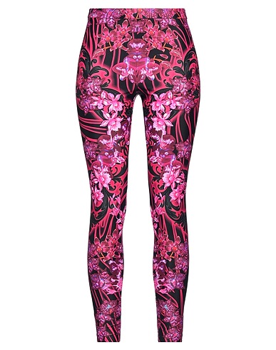 VERSACE Leggings Magenta 78% Polyamide, 22% Elastane