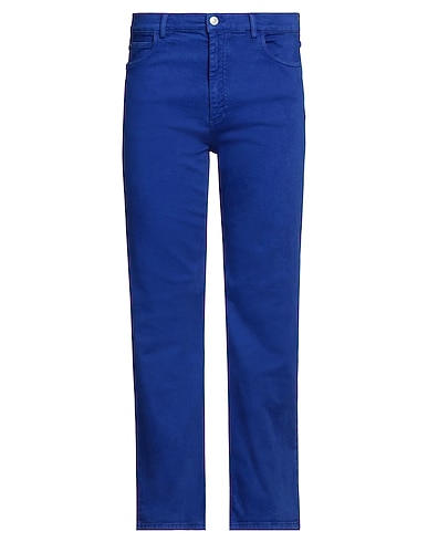 MARNI Straight leg BLU CHINA 97% Cotton, 3% Elastane