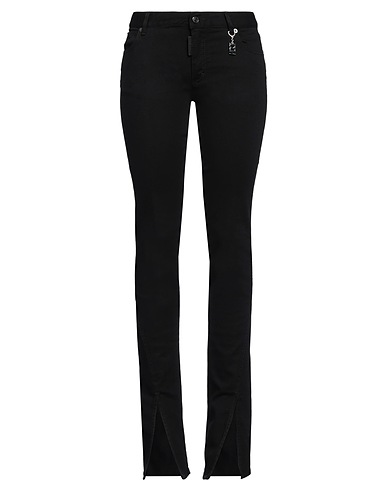 DSQUARED2 Denim trousers Black 90% Cotton, 8% Elastomultiester, 2% Elastane