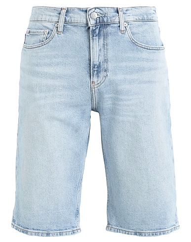 CALVIN KLEIN JEANS Shorts Blau 99% Baumwolle, 1% Elastan