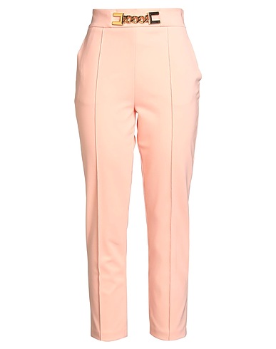 ELISABETTA FRANCHI Pantalone Salmone 90% Poliestere, 10% Elastan