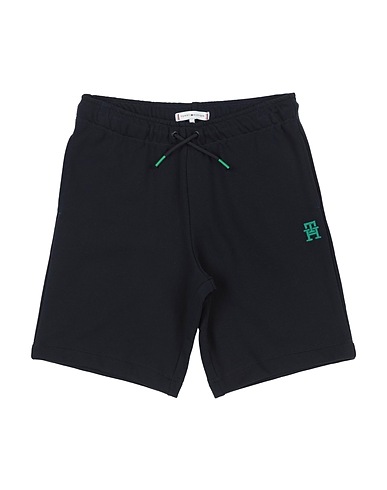 TOMMY HILFIGER Shorts & Bermuda Midnight blue 100% Cotton