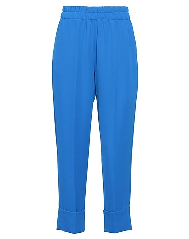 KATE BY LALTRAMODA Pantalone Blu china 95% Poliestere, 5% Elastan