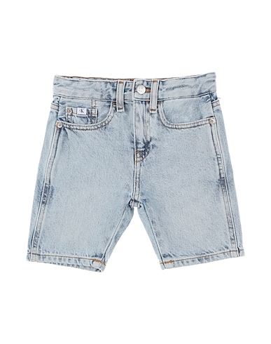 CALVIN KLEIN JEANS Shorts BLU 100% Baumwolle, Recycelte Baumwolle
