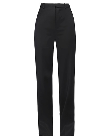 ANN DEMEULEMEESTER Pantalone Nero 98% Lana Vergine, 2% Poliammide