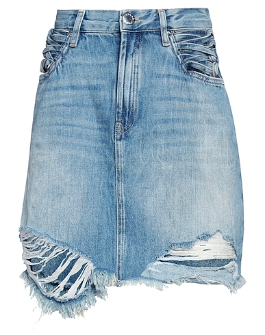 PINKO Denim skirt Blue 100% Cotton