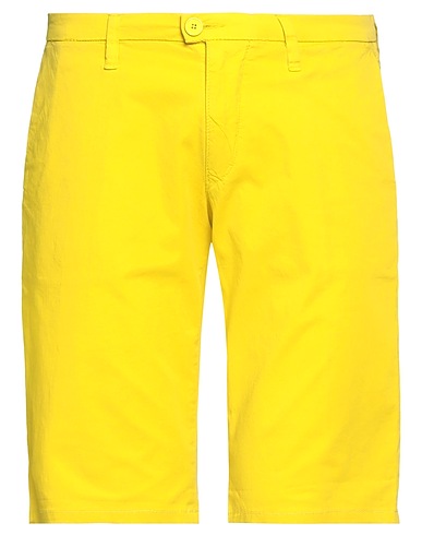 DRYKORN Shorts & Bermudas Gelb 98% Baumwolle, 2% Elastan