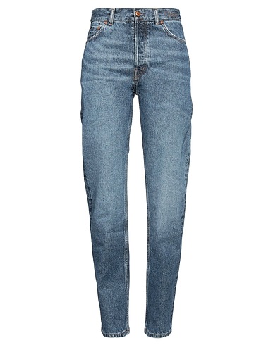 CHLOÉ Denim pants Blue 87% Cotton, 13% Hemp