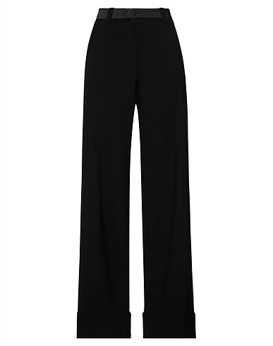 PINKO Casual pants Black 55% Polyester, 41% Wool, 4% Elastane
