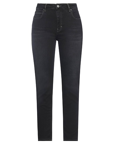 HAIKURE Denim trousers Black 92% Cotton, 6% Elastomultiester, 2% Elastane