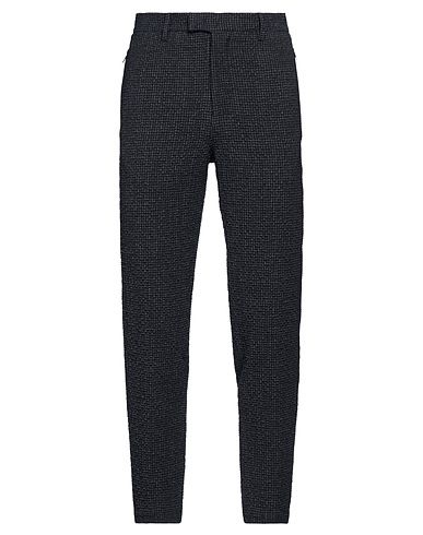EMPORIO ARMANI Casual pants Midnight blue 98% Virgin Wool, 2% Elastane