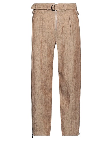 EMPORIO ARMANI Hosen Khaki 100% Leinen