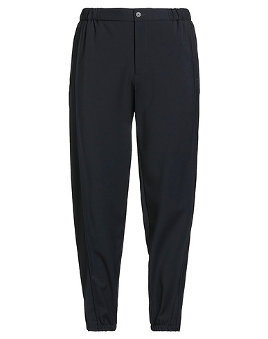 EMPORIO ARMANI Casual pants Midnight blue 100% Virgin Wool