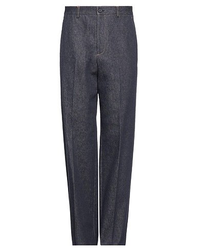 EMPORIO ARMANI Denim pants Blue 99% Cotton, 1% Elastane