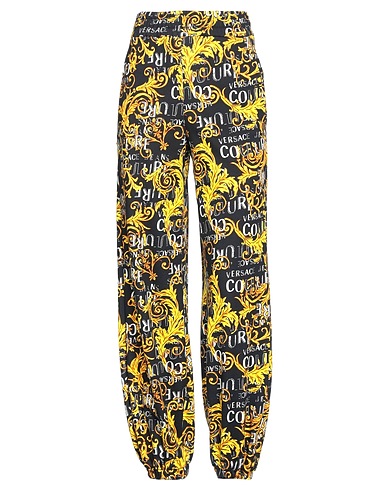 VERSACE JEANS COUTURE Sweatpants NERO 100% Cotton