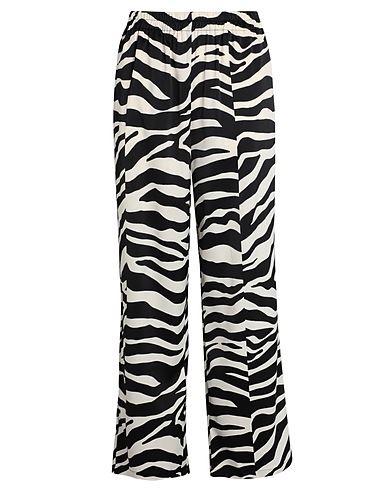 VERO MODA Hosen Schwarz 61% Recyceltes Polyester, 36% Polyester, 3% Elastan