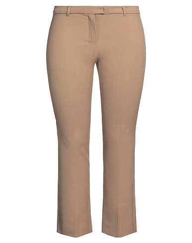 'S MAX MARA Pantalone Cammello 52% Cotone, 41% Poliammide, 7% Elastan