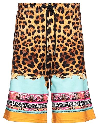 JUST CAVALLI Shorts & Bermuda Camel 100% Cotton