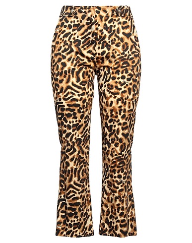 JUST CAVALLI Casual trouser Camel 97% Cotton, 3% Elastane