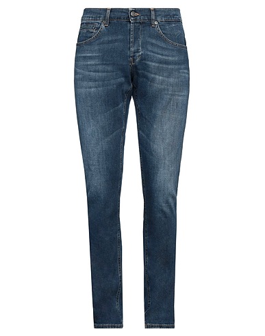 DONDUP Denim pants Blue 92% Cotton, 6% Elastomultiester, 2% Elastane