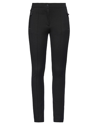 MONCLER Casual trouser Black 71% Polyamide, 23% Viscose, 6% Elastane