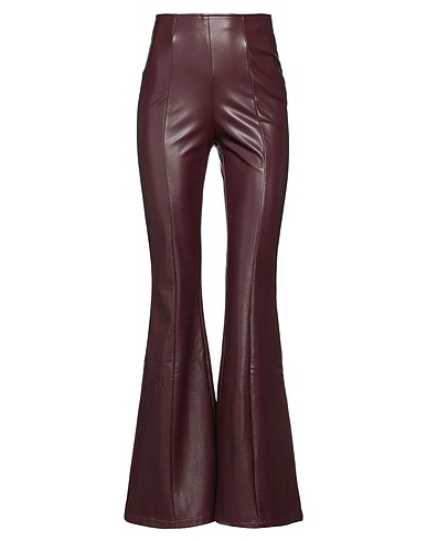 GUESS Casual trouser Chocolate brown 100% Polyurethane
