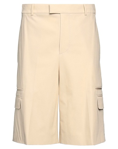 MCQUEEN Shorts & Bermuda Beige 100% Cotton