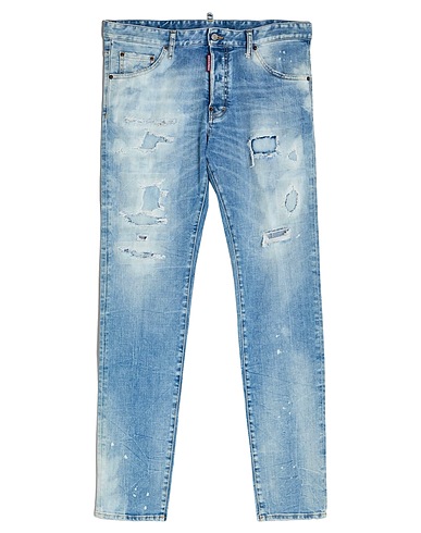 DSQUARED2 Denim trousers Blue 99% Cotton, 1% Elastane