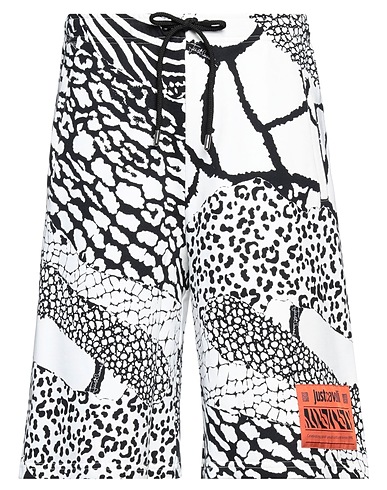 JUST CAVALLI Shorts & Bermuda White 100% Cotton