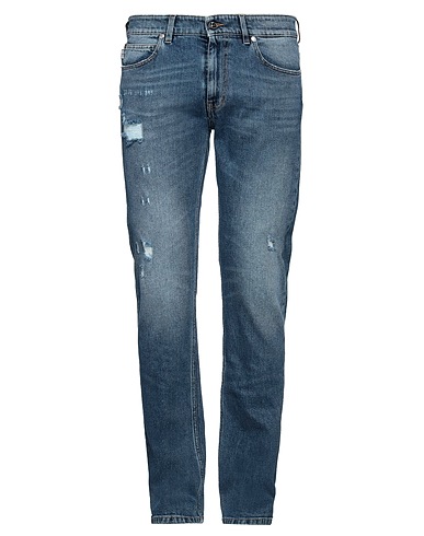 JUST CAVALLI Denim trousers Blue 98% Cotton, 2% Elastane