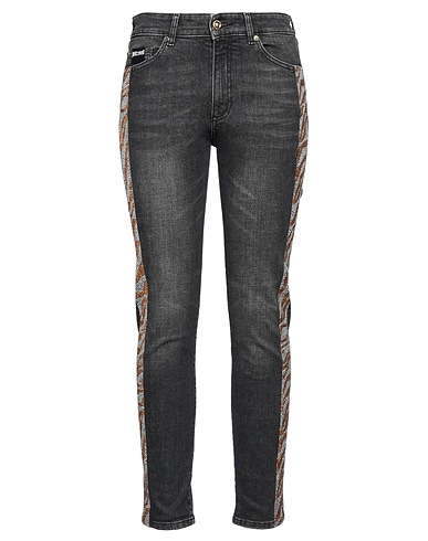 JUST CAVALLI Denim pants Black 98% Cotton, 2% Elastane