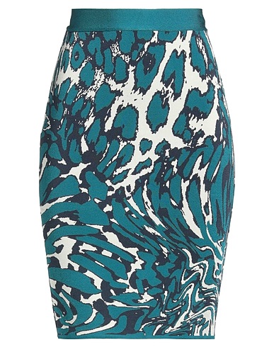 MARCIANO by GUESS Mini skirt Deep teal 74% Viscose, 23% Polyamide, 3% Elastane