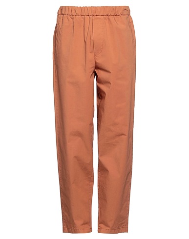 ALPHA STUDIO Casual trouser Brown 97% Cotton, 3% Elastane