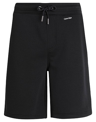 CALVIN KLEIN Shorts & Bermuda Black 70% Cotton, 20% Modal, 10% Polyester