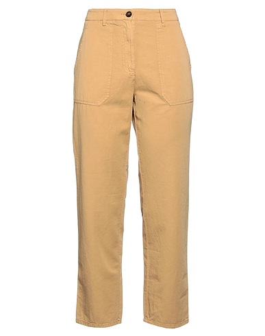 INCOTEX Pantalone Cammello 79% Cotone, 21% Lino