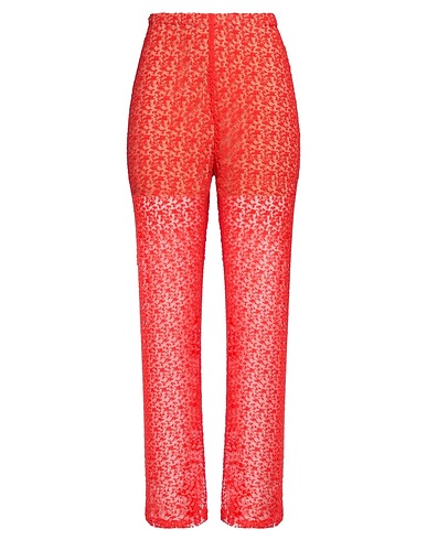 ALYSI Pantalone Rosso pomodoro 66% Cotone, 34% Poliammide