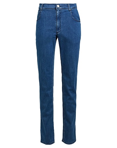 CJ COUNTRY Denim pants Blue 98% Cotton, 2% Elastane