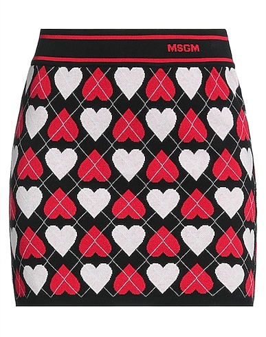 MSGM Mini skirt 80% Viscose, 20% Polyester