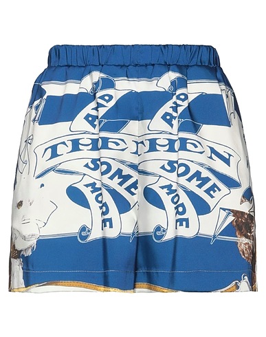 MSGM Shorts & Bermuda Blue 100% Polyester