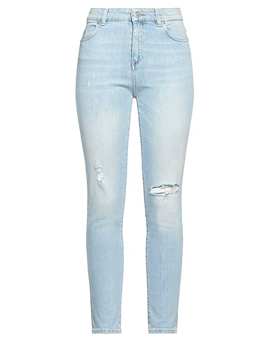 DEPARTMENT 5 Denim trousers BLU 98% Cotton, 2% Elastane