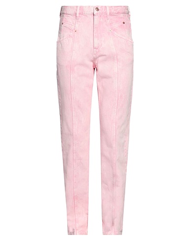 ISABEL MARANT Denim pants Pink 100% Cotton